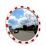 Круглое сферическое зеркало SATEL d-900 мм для улицы